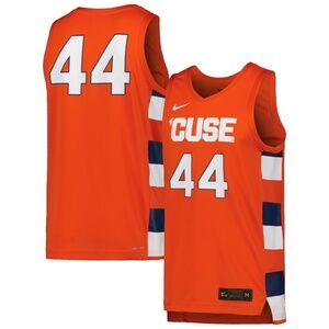 Men's Nike #44 Orange Syracuse Orange Team Replica Basketball Jersey nwot